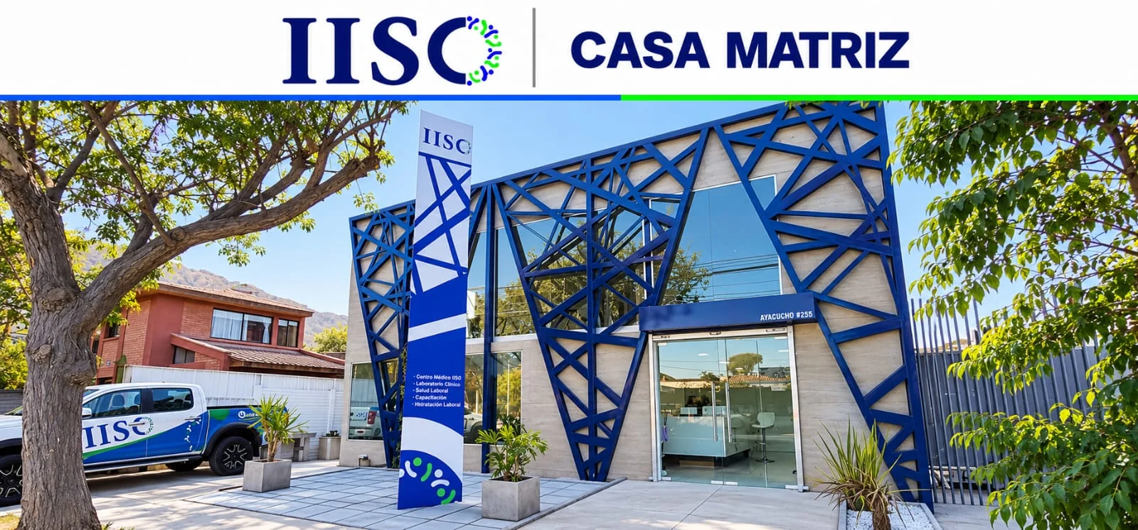 IISO Salud: Fachada del centro