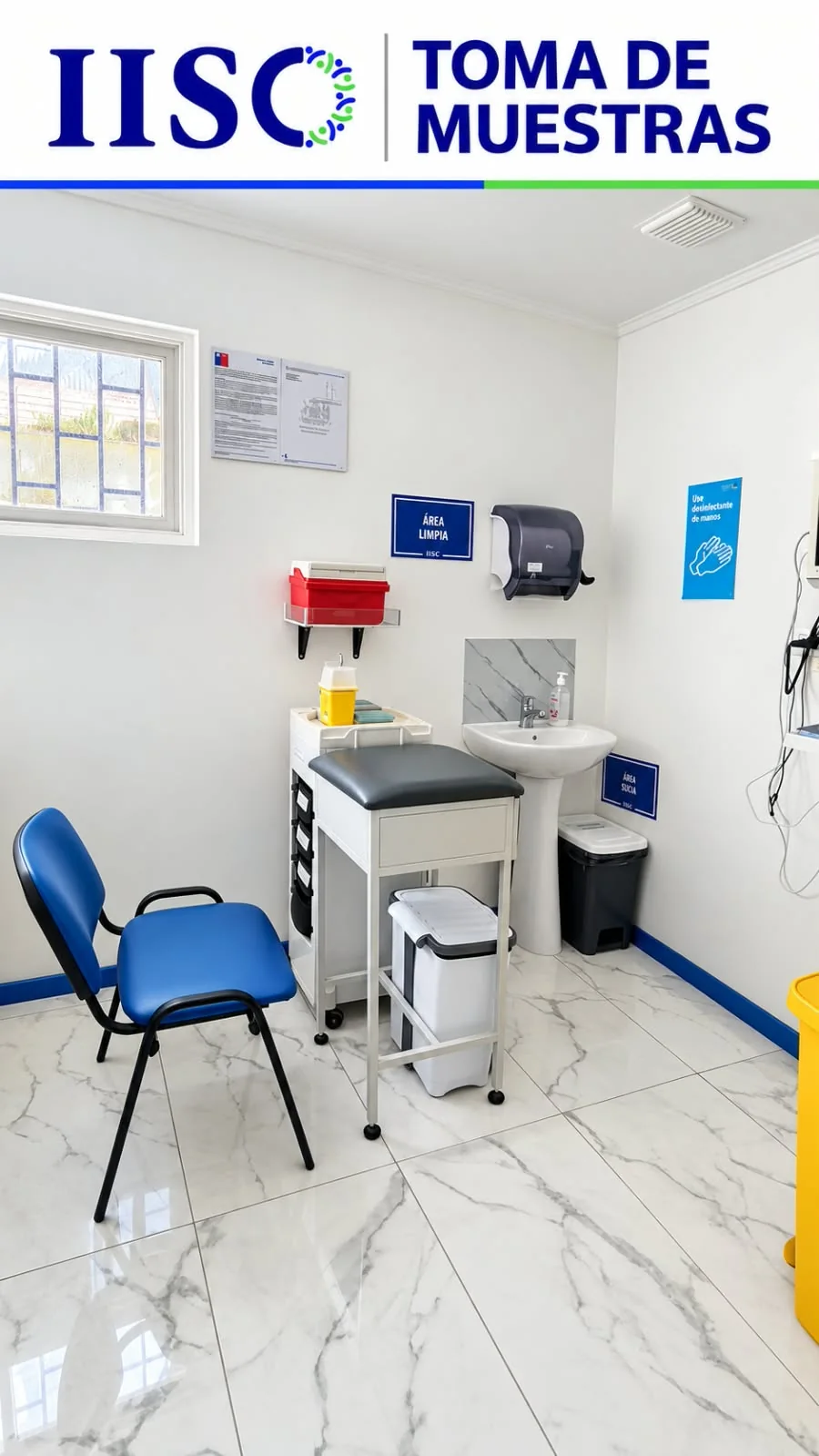 IISO Salud: Toma de muestras